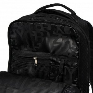 Рюкзак молодежный, Grizzly RD-044, 39x26x17 см, эргономичная спинка, отделение для ноутбука, «Ромбы»