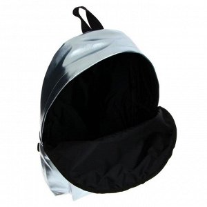 Рюкзак молодёжный Сalligrata Surf space + пенал - косметичка, 38 х 30 х 11 см, голография