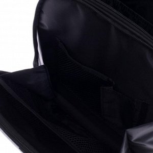 Рюкзак каркасный, Stavia, 38 х 30 х 16 см, для девочки, эргономичная спинка, "Чёрная кошка"