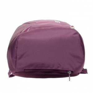 Рюкзак молодёжный Seventeen, 36 х 26 х 18 см, отделение для ноутбука, cветящаяся панель из оптиковолоконных нитей Optical Fiber, розовый
