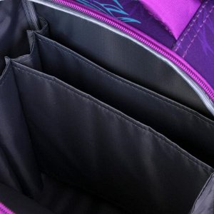 Рюкзак каркасный, Stavia, 38 х 30 х 16 см, для девочки, эргономичная спинка, "Фламинго"