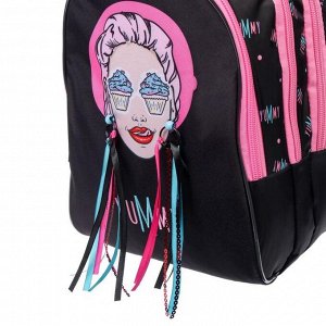 Рюкзак школьный, Hatber, Sreet, 41 х 28 х 21 см, эргономичная спинка, с сумкой-шоппер, Yammy