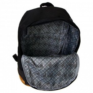 Рюкзак молодёжный, Merlin, 43 x 30 x 18 см, эргономичная спинка, серый