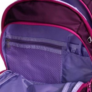 Рюкзак школьный, Grizzly RG-162, 41x27x20 см, эргономичная спинка, отделение для ноутбука, «Звёзды»