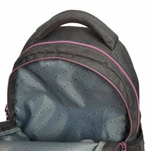 Рюкзак школьный, Kite 8001, 40 х 29 х 17 см, эргономичная спинка, серый