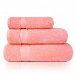 Набор из 3 полотенец Eleganta (Marakesh) (30х50 см + 50х80 см + 70х130 см) махра 390 г/м2, 15-1515 ледяная роза