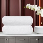 Набор из 2 полотенец Deluxe Spa белый (70х140 см - 2 шт)