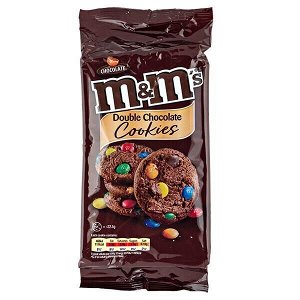 Печенье M&amp;M's Double Chocolate 180 г