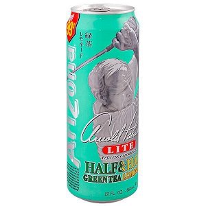 Напиток ARIZONA Arnold Palmer LITE Half Green Tea &amp; Half Lemonade 680 мл Ж/Б