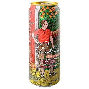 Напиток ARIZONA Arnold Palmer PEACH Half Sweet Tea &amp; Half Lemonade 680 мл Ж/Б