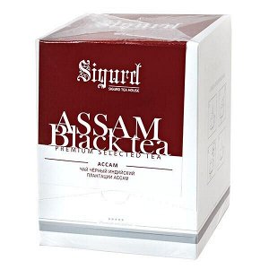 Чай SIGURD 'ASSAM BLACK' 20 пирамидок
