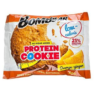 Печенье Bombbar протеиновое Orange-ginger 40 г