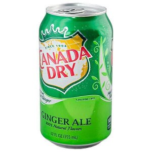 Напиток CANADA DRY 330 мл ж/б