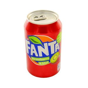 Напиток FANTA STRAWBERRY &amp; KIWI 330 МЛ Ж/Б