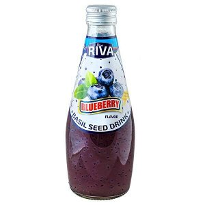 Напиток BASIL SEED DRINK RIVA Blueberry 290 МЛ СТ/Б