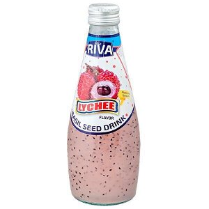 Напиток BASIL SEED DRINK RIVA Lychee 290 МЛ СТ/Б