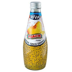 Напиток BASIL SEED DRINK RIVA Peach 290 МЛ СТ/Б