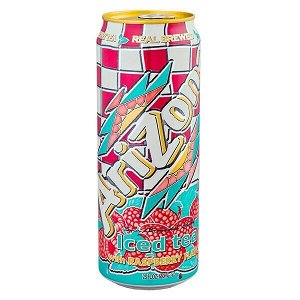 Напиток ARIZONA Iced Tea with Raspberry Flavor 340 мл Ж/Б