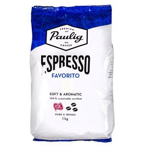 Кофе PAULIG ESPRESSO FAVORITO 1 кг зерно