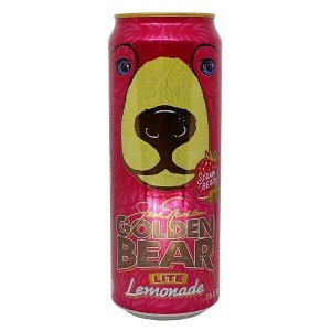 Напиток ARIZONA Golden Bear Strawberry Lemonade 680 мл Ж/Б