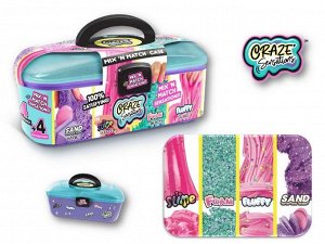 Набор слаймов Canal Toys Mix & Match CRAZE SENSATIONS Невероятные эффекты в кейсе 4 готовых слайма19