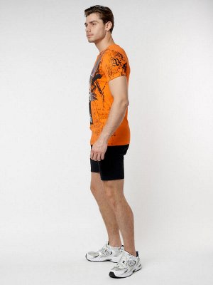 Подростковая футболка оранжевого цвета 220036O