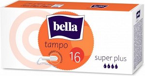 Тампоны Bella premium comfort Супер Плюс без аппликатора 16 шт