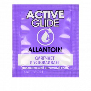 Увлажняющий интимный гель ACTIVE GLIDE ALLANTOIN, 3 г