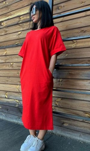 Платье Ткань Двухнитка-Трикотаж Футер