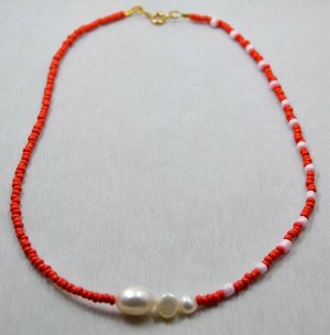 Ожерелье чокер 'Red sea'