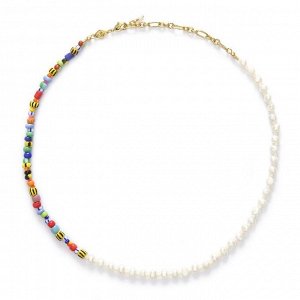 Ожерелье чокер 'Beads and pearls'
