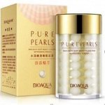 BIOAQUA PURE PEARLS Ночная питательная маска для лица с жемчугом и коллагеном, 120 г
