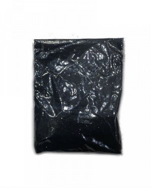 Блестки черные в пакете, 5 гр.