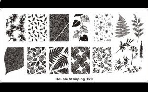 Пластина для стемпинга №29 Double Stamping