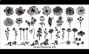 Пластина для стемпинга №26 Double Stamping