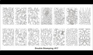 Пластина для стемпинга №17 Double Stamping