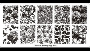 Пластина для стемпинга №15 Double Stamping