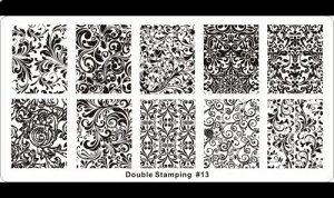 Пластина для стемпинга №13 Double Stamping