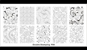 Пластина для стемпинга №8 Double Stamping