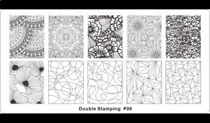 Пластина для стемпинга №6 Double Stamping