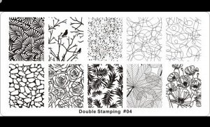 Пластина для стемпинга №4 Double Stamping