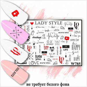 Слайдер W785 Lady Style