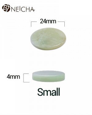 Нефритовый камень для клея Neicha Jade Stone (small) 24 мм.