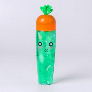 Лизун «Морковка», с блёстками, цвета МИКС