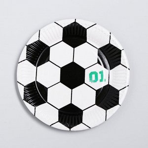Тарелка бумажная «Футбол»