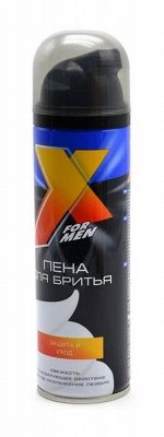 СИБИАР Пена для бритья &quot;X STYLE&quot; 225мл Мягкий уход (Защита и уход) /12шт/