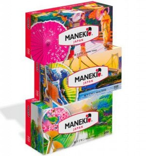 Салфетки бумажные Maneki Dream 2 слоя 200шт