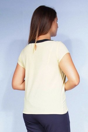 Блуза LUXTEX 0515 бледно-желтый