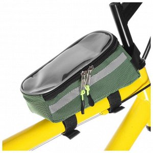 Велосумка «МАСТЕР» на раму Dream Bike, цвет зелёный