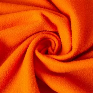 Плед Экономь и Я, оранжевый 150*180 см, пл.160 г/м2, 100% п/э